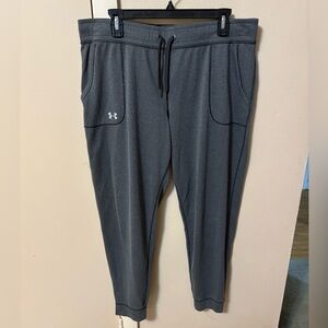 Under Armour Gray Jogger Sweatpants Sz L
Heat Gear